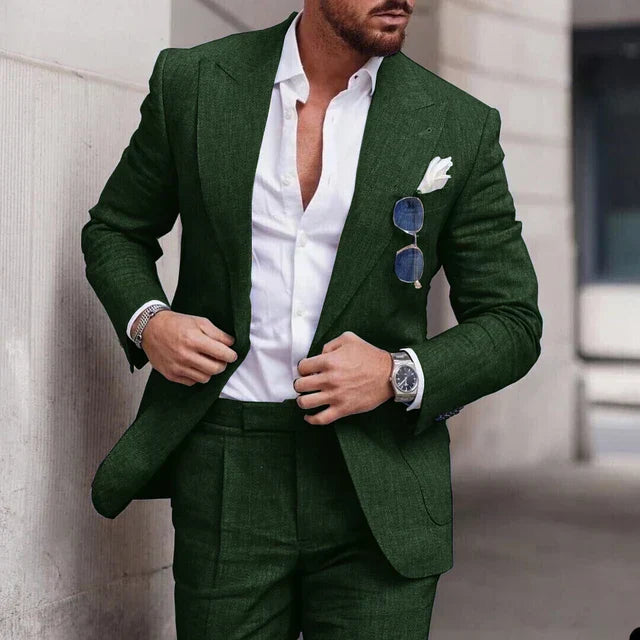 R&B | Einfacher Business Blazer und Hose Satz für Herren