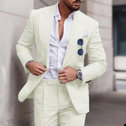 R&B | Einfacher Business Blazer und Hose Satz für Herren