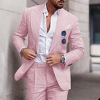 R&B | Einfacher Business Blazer und Hose Satz für Herren