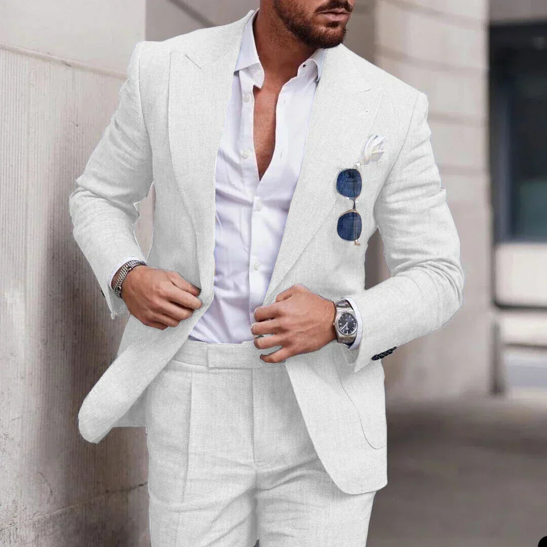 R&B | Einfacher Business Blazer und Hose Satz für Herren