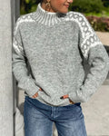 R&B | Signiertes Sweatshirt mit hohem Kragen