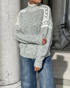 R&B | Signiertes Sweatshirt mit hohem Kragen