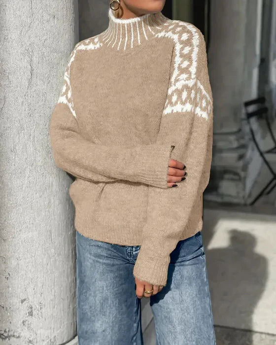 R&B | Signiertes Sweatshirt mit hohem Kragen