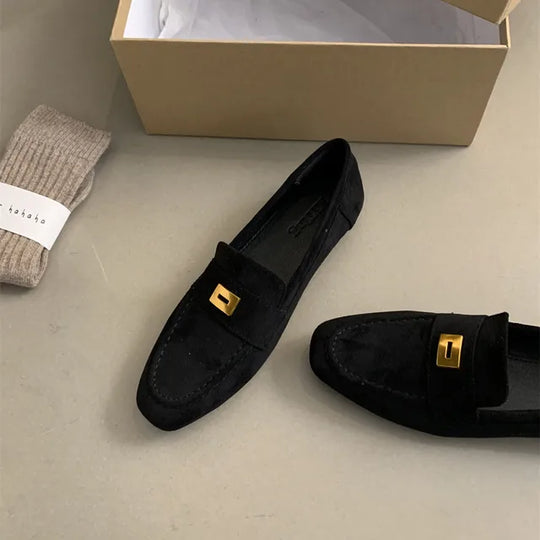 R&B | Britische Schuhe Aus Leichtem Wildleder