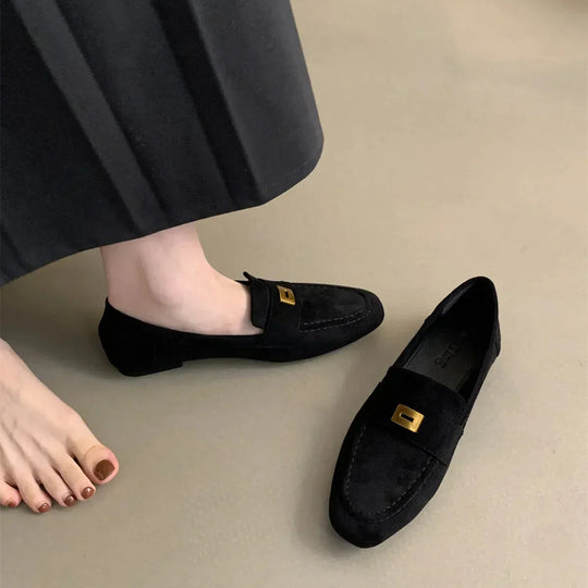 R&B | Britische Schuhe Aus Leichtem Wildleder