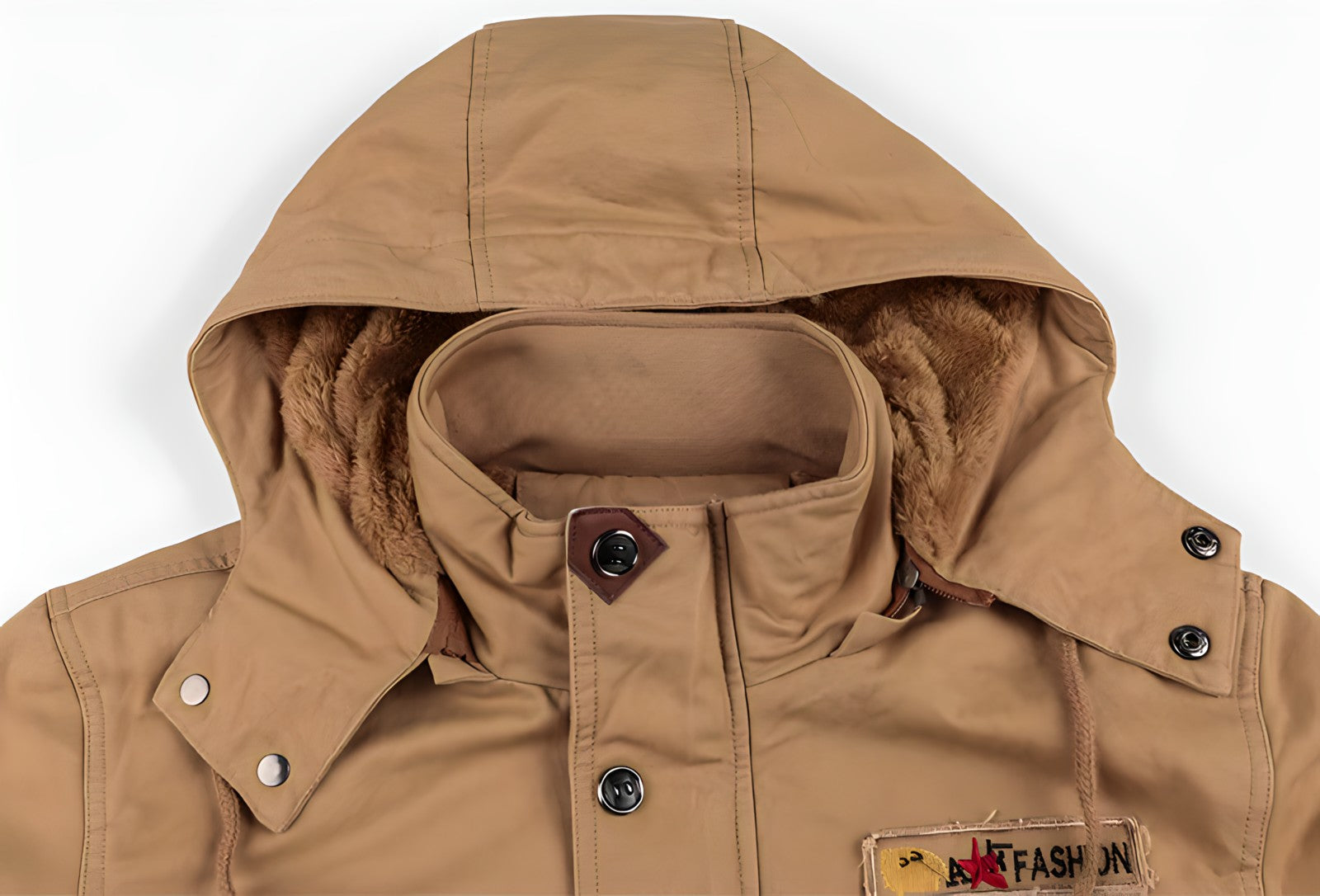 R&B | Wasserdichte Militärjacke mit Verstellbarem Bund
