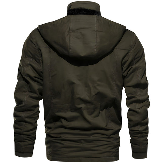 R&B | Wasserdichte Militärjacke mit Verstellbarem Bund