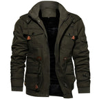 R&B | Wasserdichte Militärjacke mit Verstellbarem Bund
