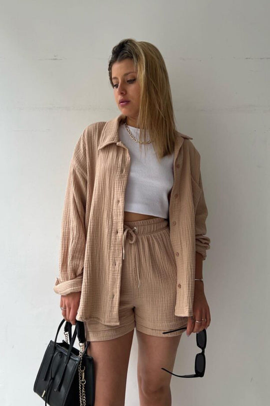 R&B | Passforma Langarmshirt und Passende Shorts für Frauen Siena