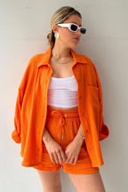 R&B | Passforma Langarmshirt und Passende Shorts für Frauen Siena