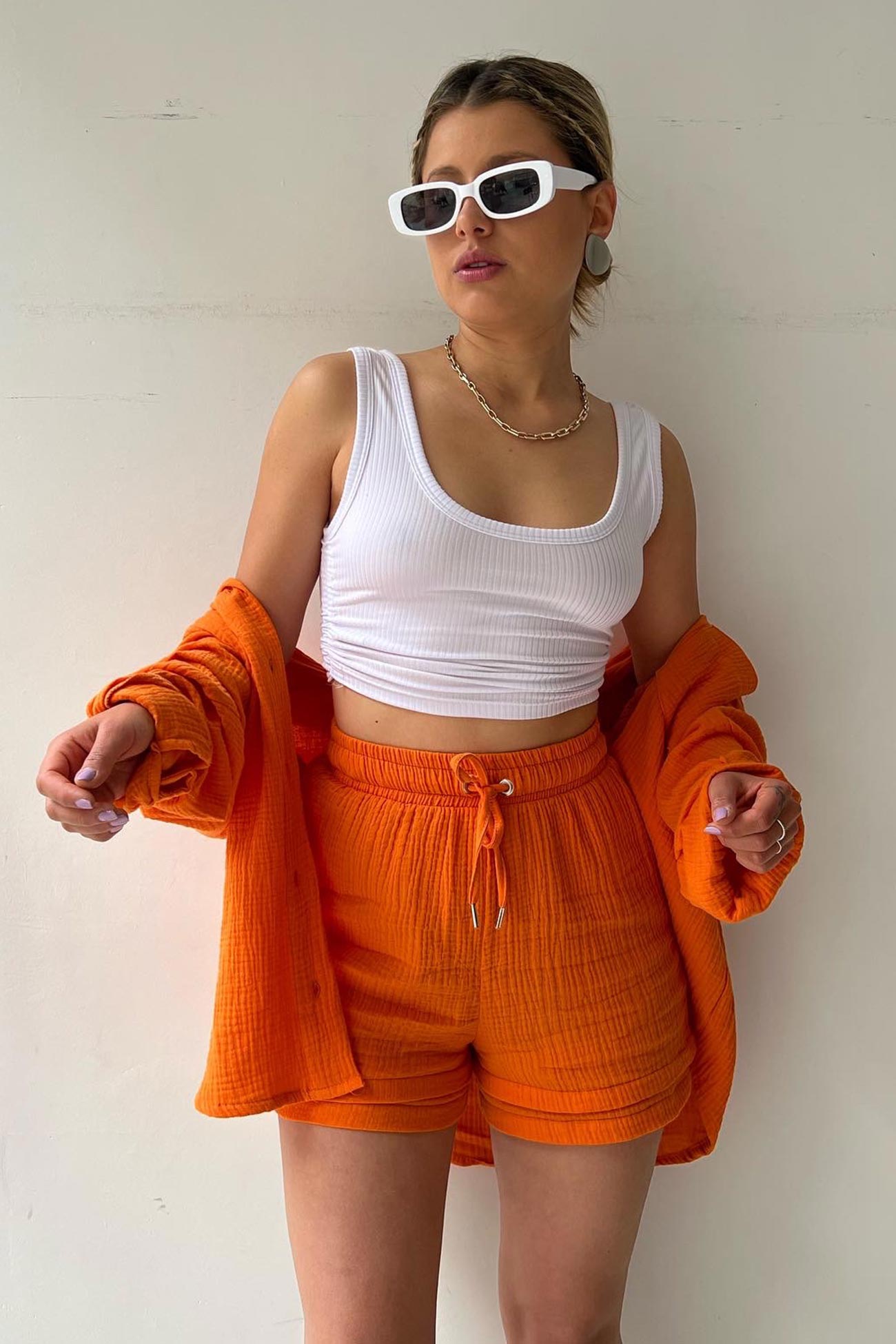 R&B | Passforma Langarmshirt und Passende Shorts für Frauen Siena