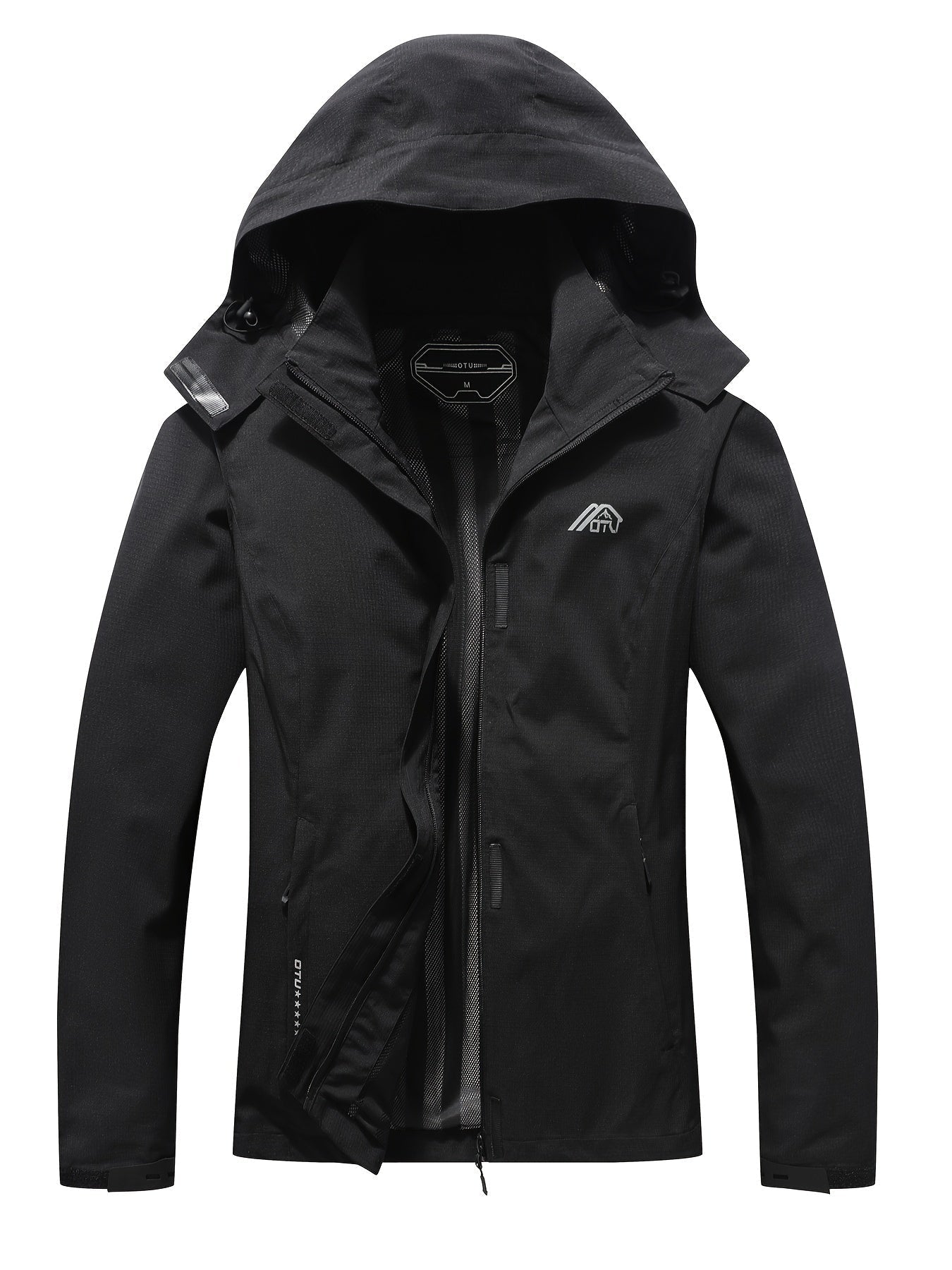 R&B | Wasserdichter Windbreaker mit Kapuze - Für Frühling, Herbst & Freizeit