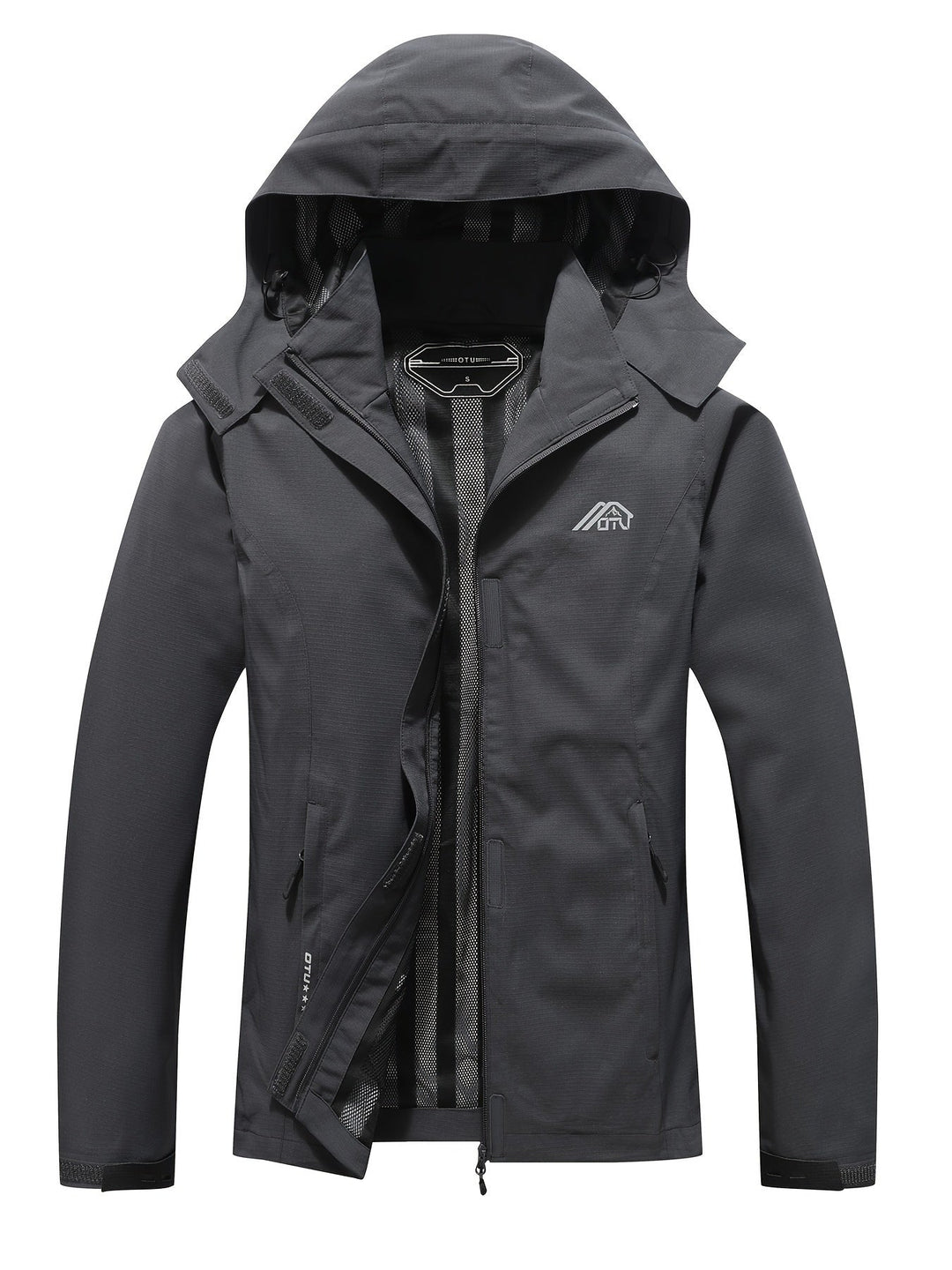 R&B | Wasserdichter Windbreaker mit Kapuze - Für Frühling, Herbst & Freizeit