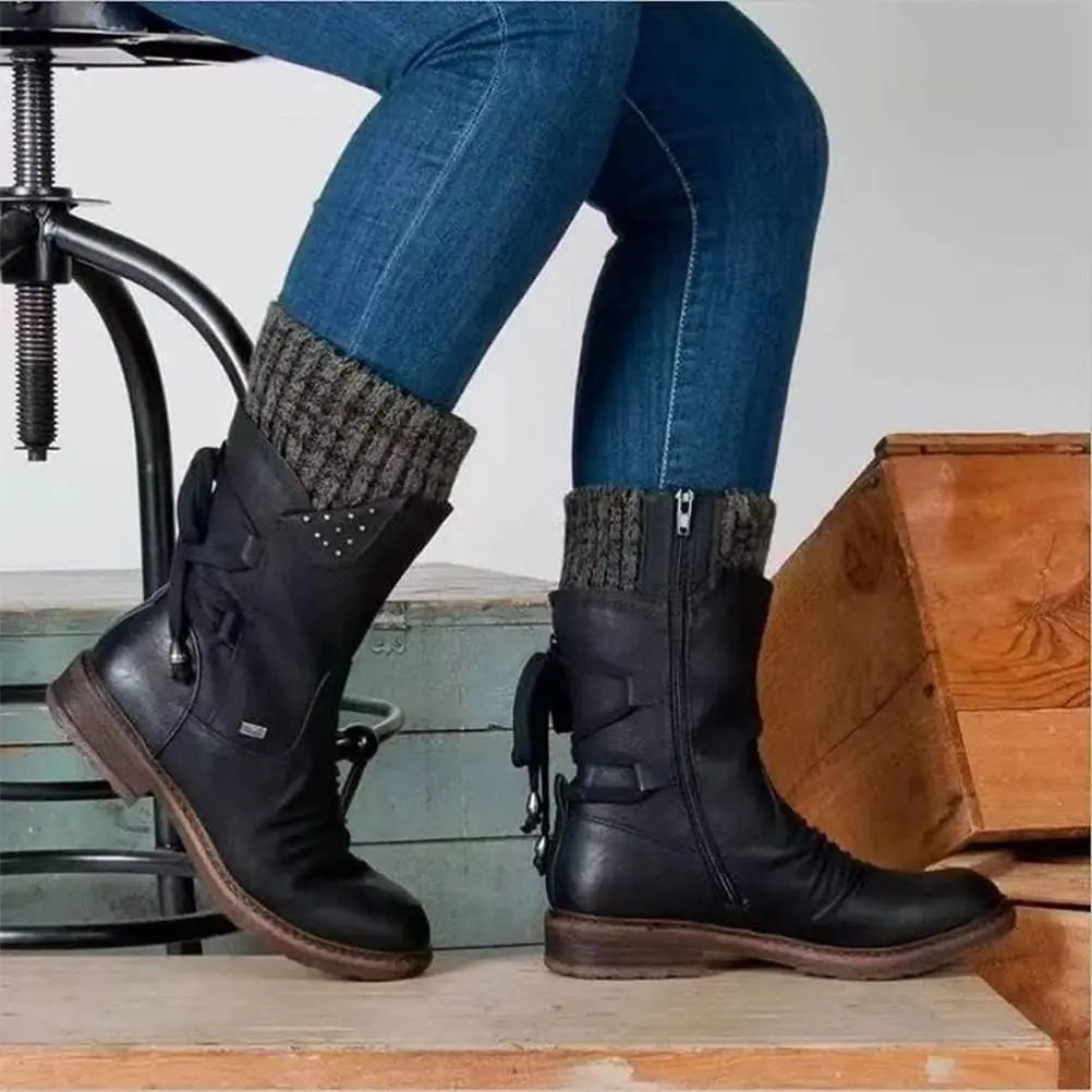 R&B | Niedrigabsatz-Winterstiefel für Frauen – Bequemes & Warmes Design