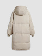 R&B | pufferjacke - modische damen winterjacke mit kapuze
