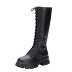 R&B | kniehohe Stiefel mit Absatz für Frauen perfekt für lässige Tage
