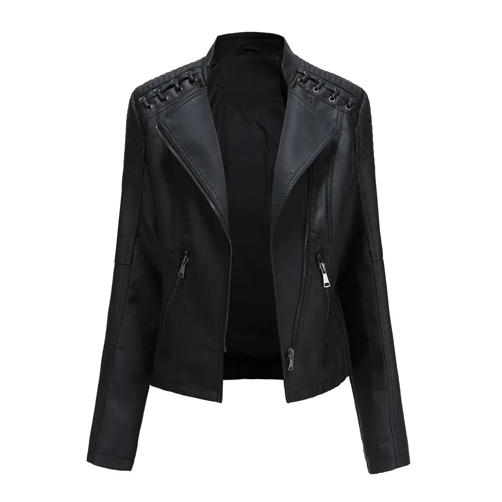 R&B | Elegante Lederjacke für Frauen