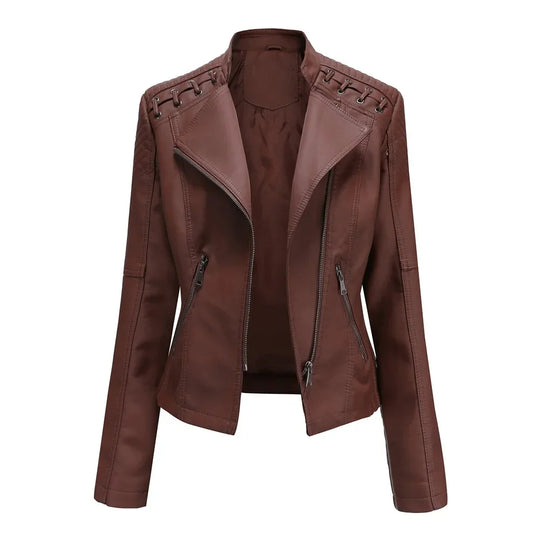 R&B | Elegante Lederjacke für Frauen