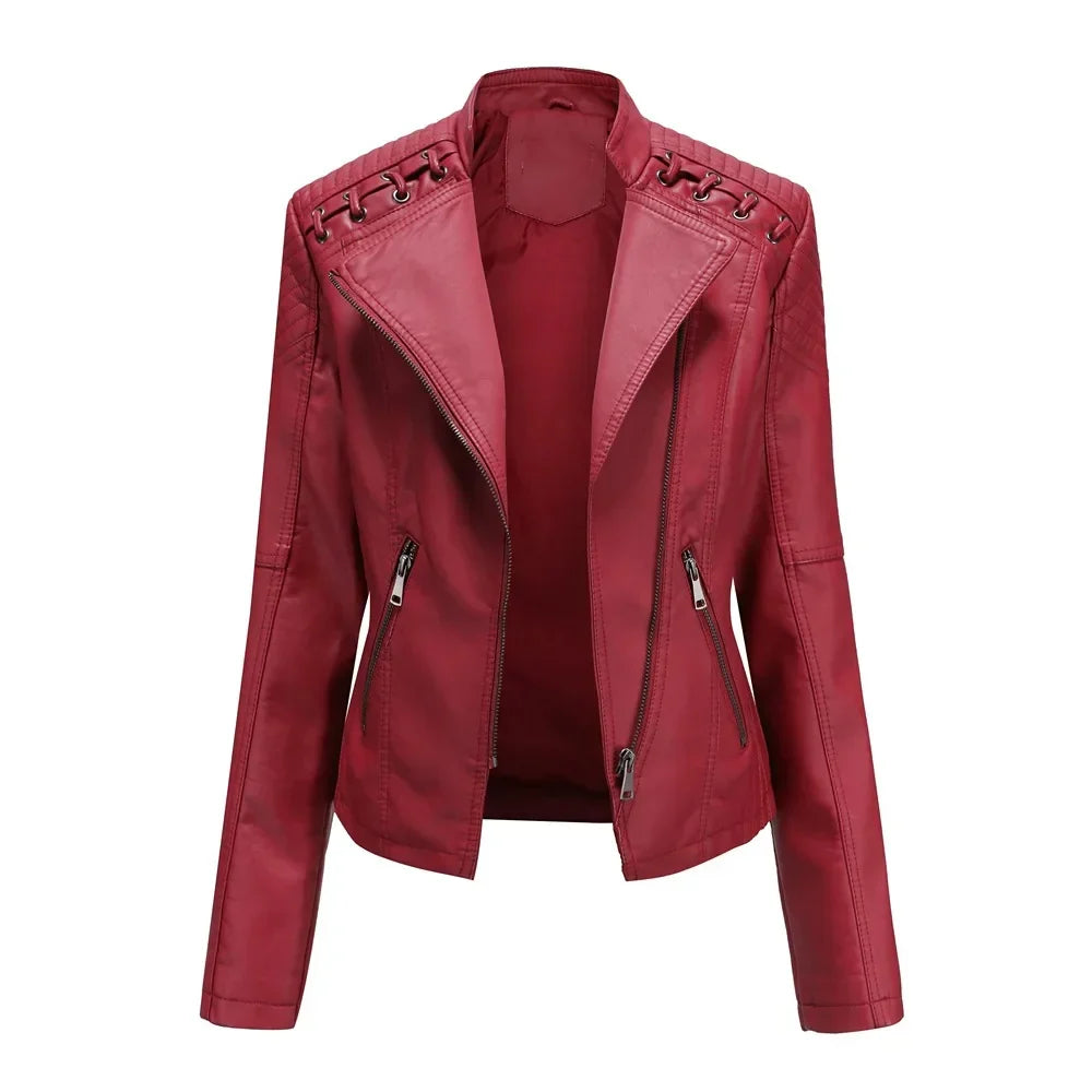 R&B | Elegante Lederjacke für Frauen