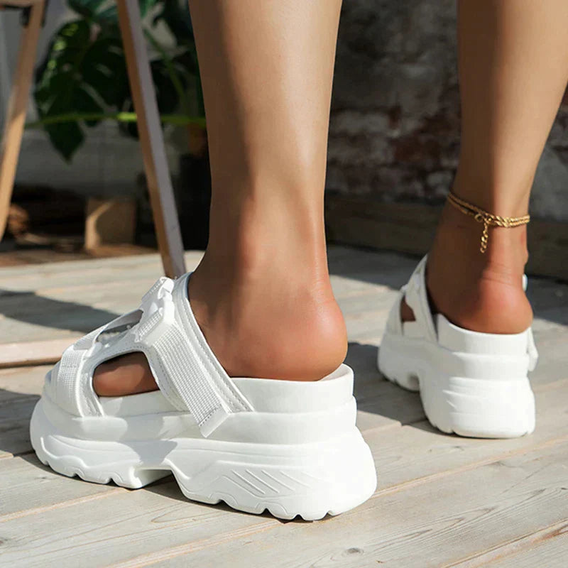 R&B - Orthopädische klobige Sandalen