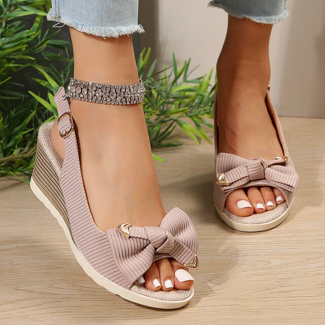 R&B - Orthopädische Sandalen mit Keilabsatz