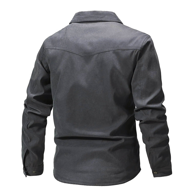 R&B | Flanell Gefütterte Hemdjacke für Herren