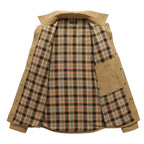 R&B | Flanell Gefütterte Hemdjacke für Herren