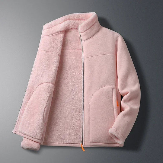 R&B | Damen Ski Pufferjacke mit Durchgehendem Reißverschluss Winterbekleidung