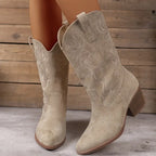R&B | Elegante Cowboy Damen Knöchelstiefel