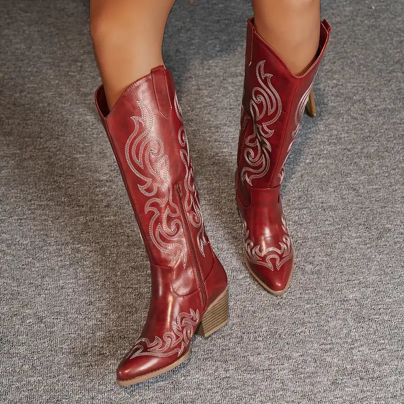 R&B | Bequeme Cowboy Damen Stiefel