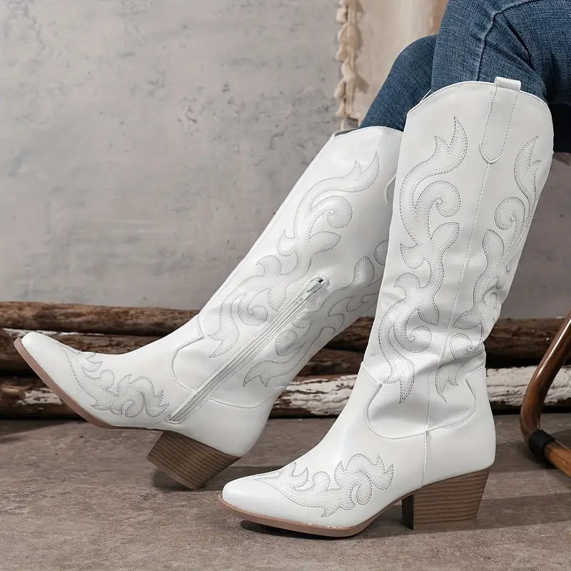 R&B | Bequeme Cowboy Damen Stiefel