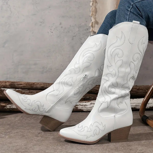 R&B | Bequeme Cowboy Damen Stiefel