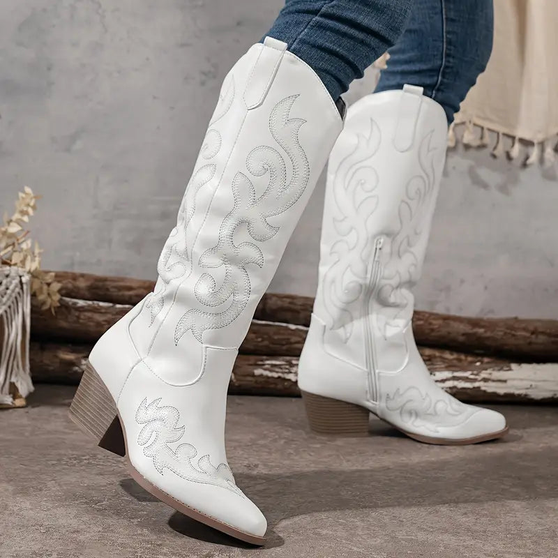 R&B | Bequeme Cowboy Damen Stiefel