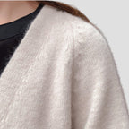 R&B | Damen Cardigan mit langer offener Vorderseite und Taschen