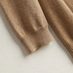 R&B | Damen Strickcardigan mit offener Vorderseite und langen Ärmeln