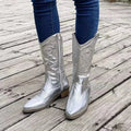 R&B | Retro Bestickte Cowboy Stiefel