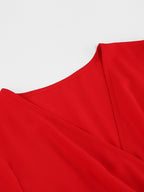 Jordyn I Kleid mit Gürtel und Falten