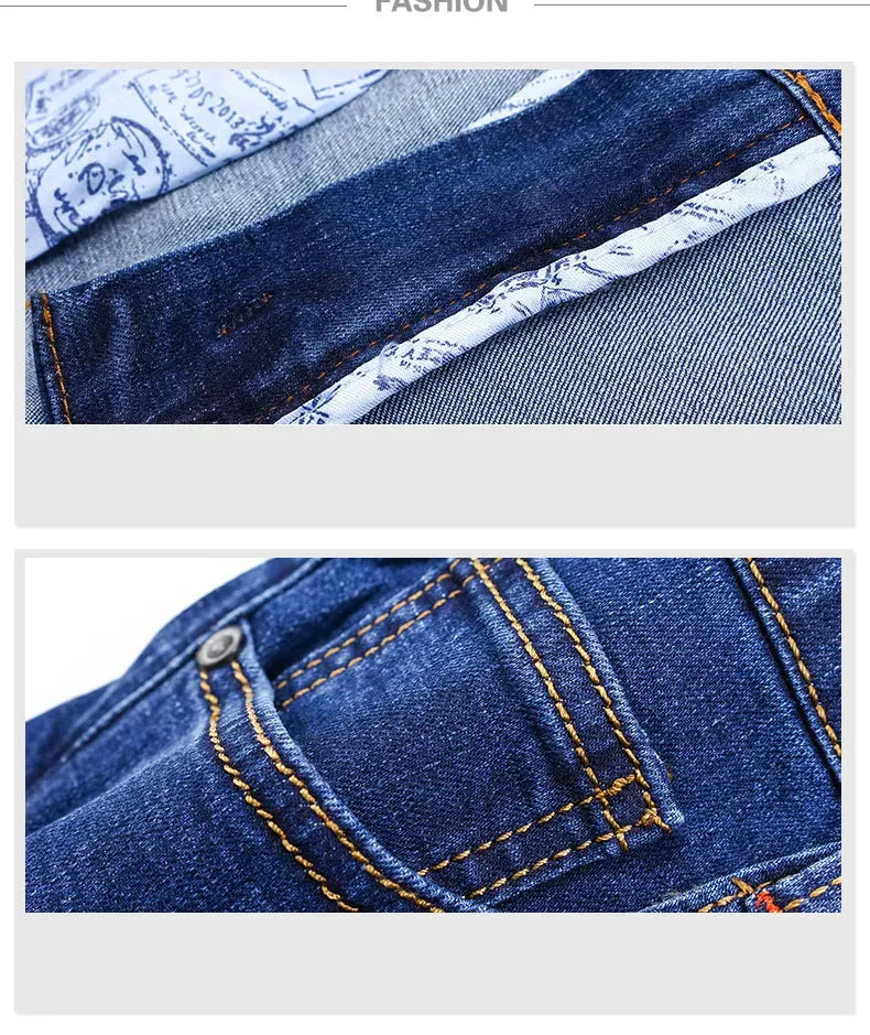 R&B | Gerade geschnittene Stretchjeans für Herren