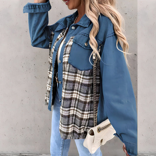 R&B | Karierte Jacke für Damen