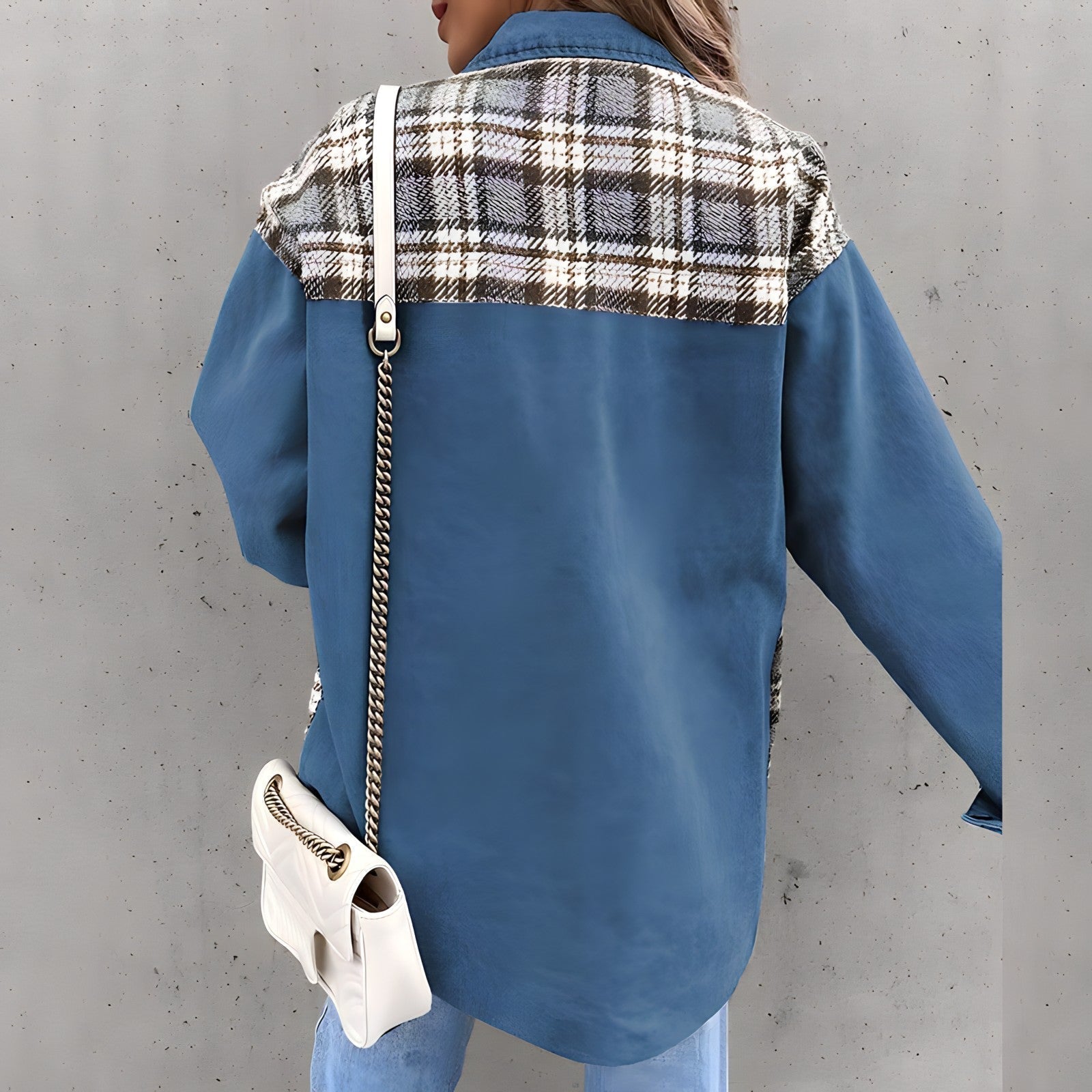R&B | Karierte Jacke für Damen
