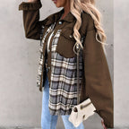 R&B | Karierte Jacke für Damen