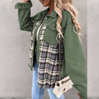 R&B | Karierte Jacke für Damen