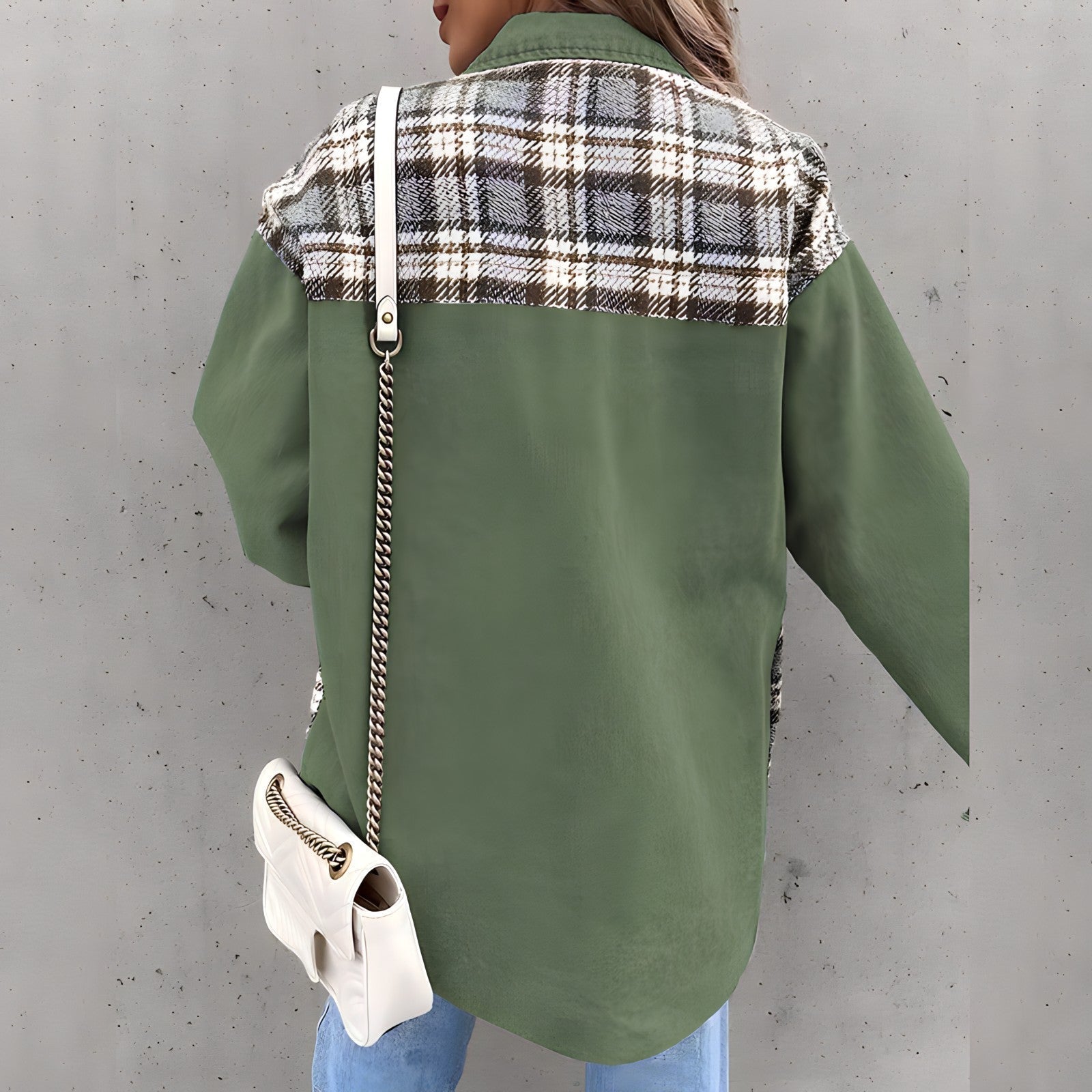 R&B | Karierte Jacke für Damen