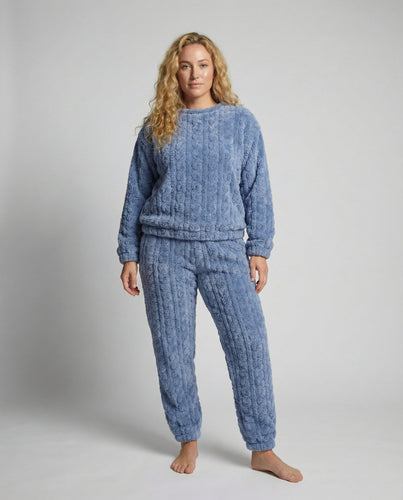 Kuscheliges Damen Fleece-Pyjama-Set | R&B