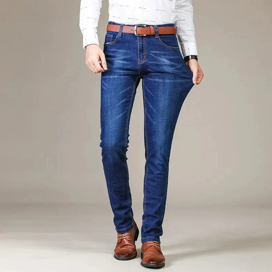 R&B - Gerade geschnittene Stretchjeans für Herren
