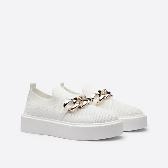 Schuhe aus Metallkette R&B