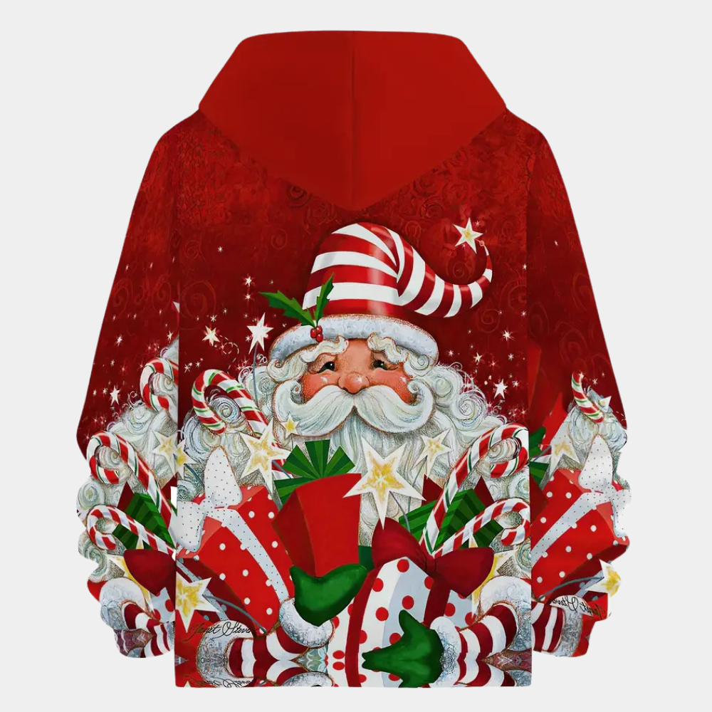 R&B | Ungeformter Winterhutpullover für Damen