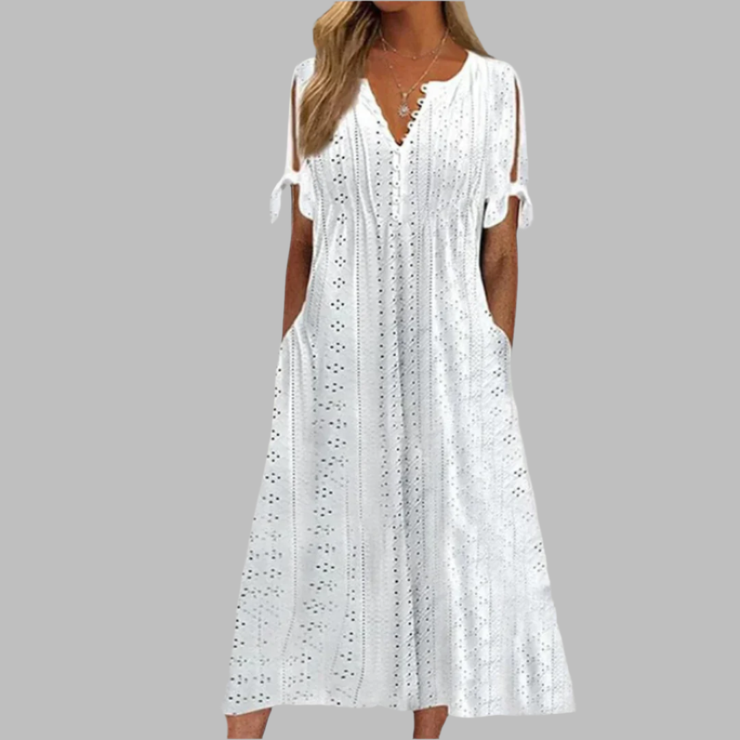 R&B | Elegantes Sommer Boho Midi Kleid