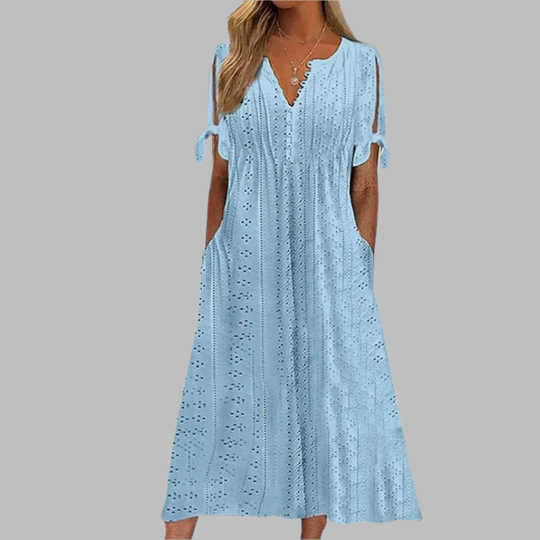 R&B | Elegantes Sommer Boho Midi Kleid