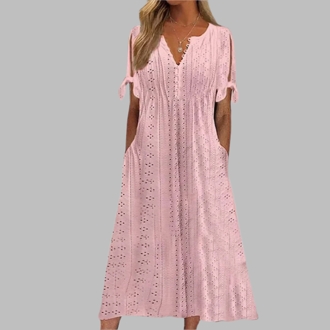 R&B | Elegantes Sommer Boho Midi Kleid